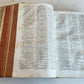 1751 BIBLE CONCORDANCE 2 VOLUMES antique VELLUM BOUND MASSIVE FOLIO