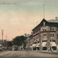 WILLIMANTIC CT MAIN STREET 1907 ANTIQUE POSTCARD