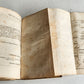 1824 EUCLID GEOMETRY antique ILLUSTRATED vellum binding
