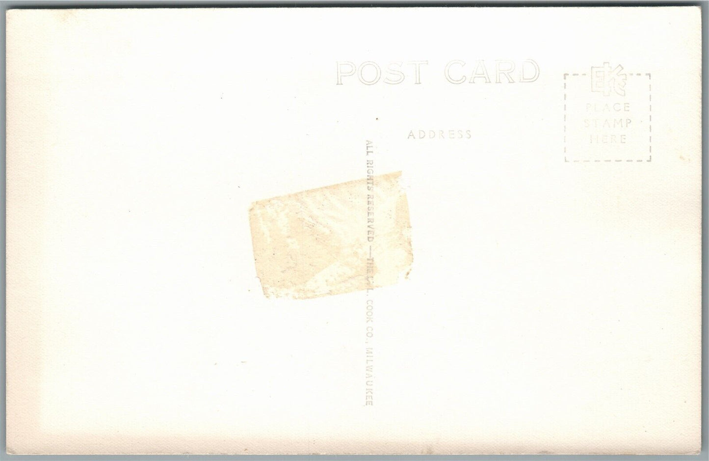 MT.STERLING IL SCHOOL VINTAGE REAL PHOTO POSTCARD RPPC