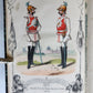 1848 GERMAN SOLDIER'S JOURNAL antique ILLUSTRATED