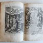 1651 PRAYER BOOK in FRENCH & LATIN BEAUTIFULLY ILLUSTRATED antique FINE BINDING