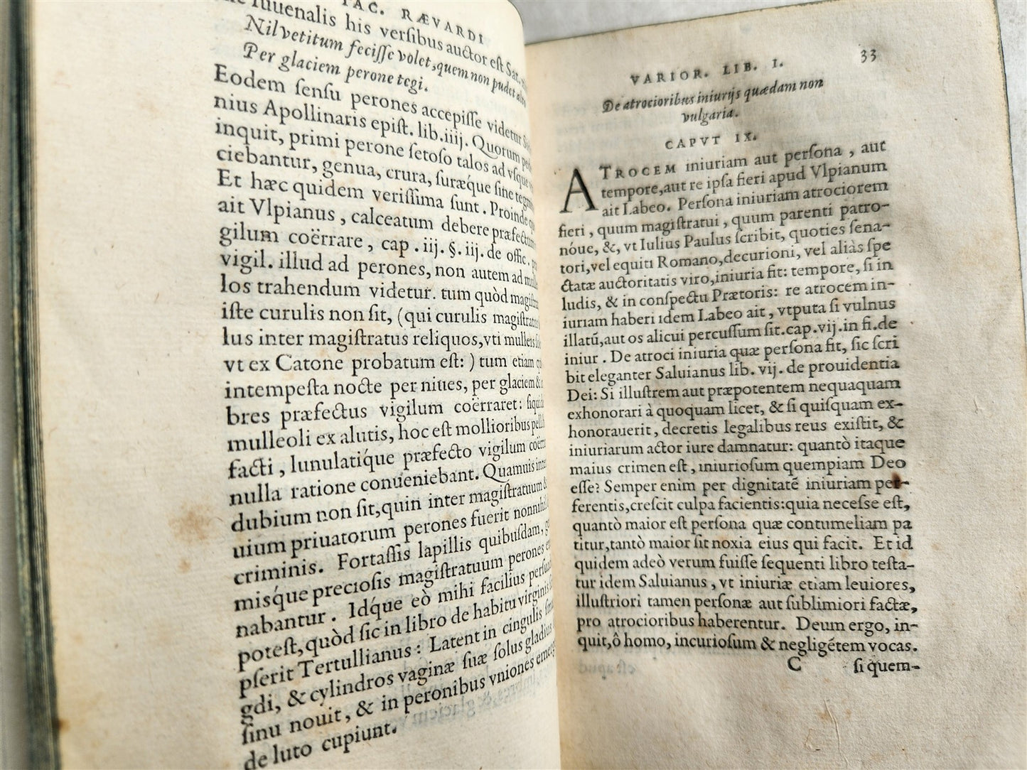 1564 ANCIENT ROMAN LAW TREATISE antique Variorum sive de iuris ambiguitatibus