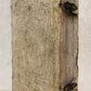 1737 BIBLE in LATIN & GERMAN antique PIGSKIN BOUND FOLIO