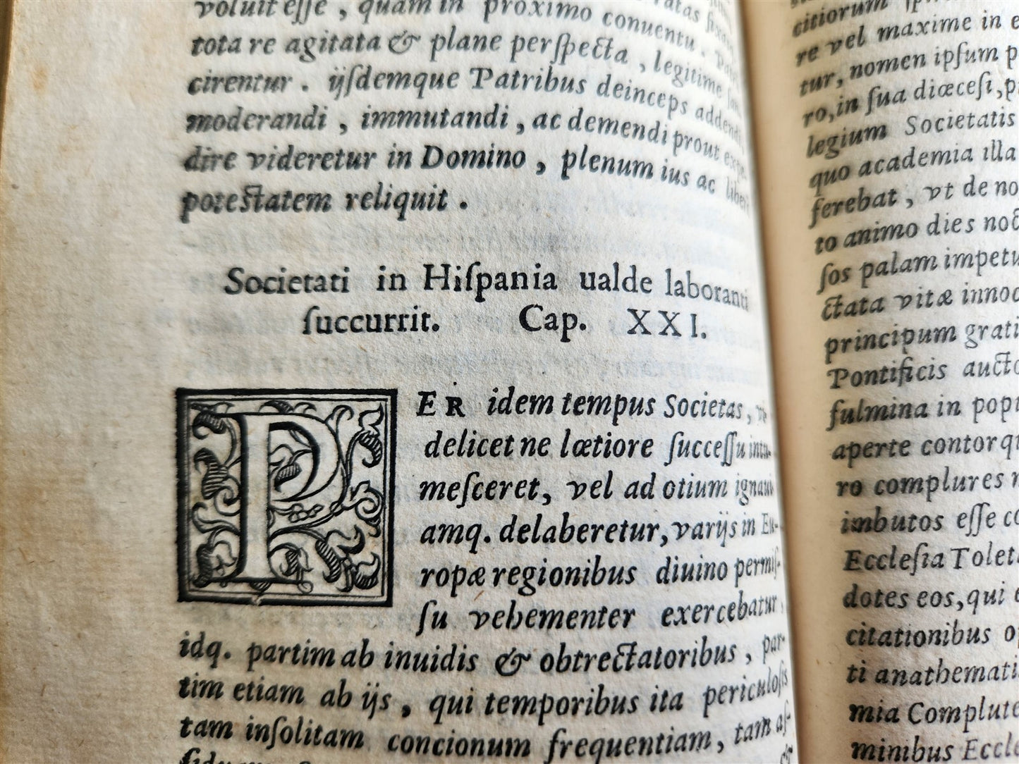 1585 IGNATII LOYOLA BIOGRAPHY antique De vita et moribus Ignatii Loiolae 16th C.