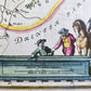 1640  FRISIA NETHERLANDS MAP by WILLEM BLAEU antique AUTHENTIC hand colored