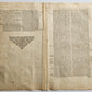1640 MAP LE GOUVERNMENT de L'ISLE DE FRANCE BLAEU antique AUTHENTIC hand colored
