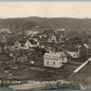 SPRING VALLEY WI BIRDS EYE VIEW ANTIQUE REAL PHOTO POSTCARD RPPC