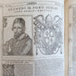 1677 LIVES of ROMAN POPES 4 FOLIO VOLUMES FULLY ILLUSTRATED antique in LATIN