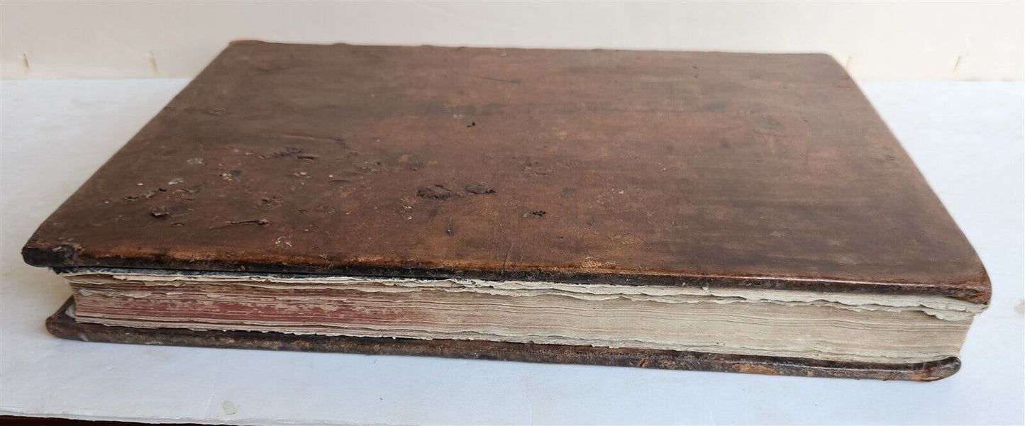 1854 GRADUALE ROMANUM antique ANTIPHONAL LARGE FOLIO 10.5 x 15"