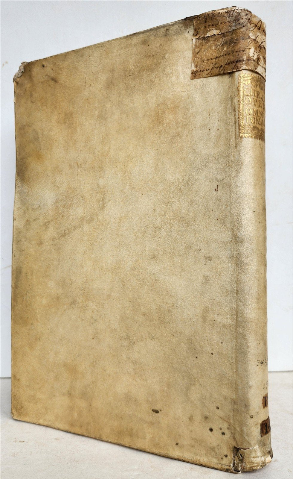1727 VELLUM BOUND ANTIQUE FOLIO DIVINUM AC IMMOBILE SANCTI PETRI C. LUPUM VENICE