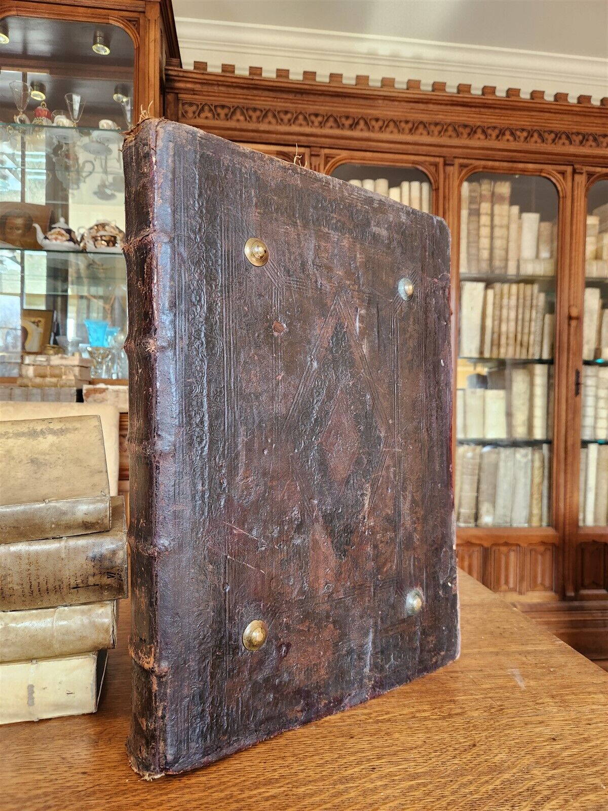 1789 GRADUALE ROMANUM antique ANTIPHONAL LARGE FOLIO 13 x 19"