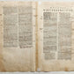 1640 MAP of GERMANY WIRTENBERG by WILLEM BLAEU antique AUTHENTIC hand colored