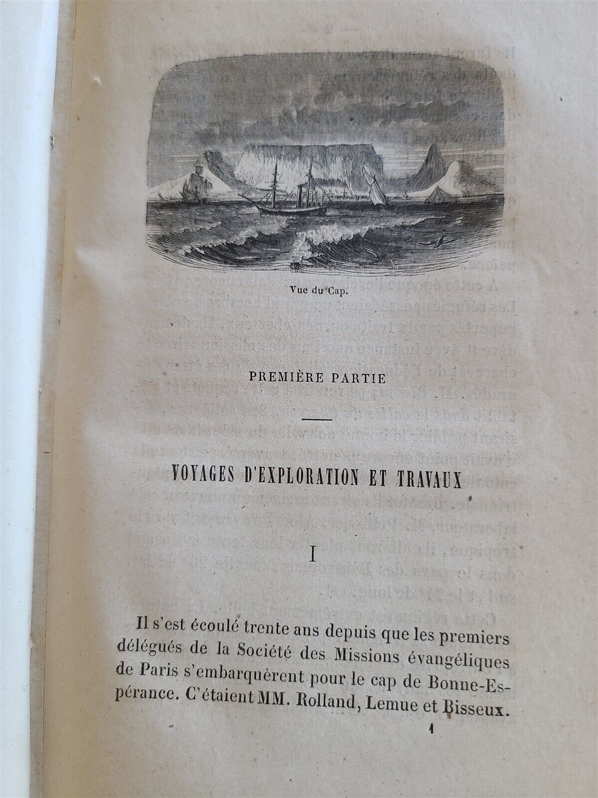 1859 AFRICA TRAVELS antique ILLUSTRATED Les Bassoutos ou vingt-trois annees