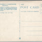 CHICAGO IL STEAMER PASSING LIGHTHOUSE ANTIQUE POSTCARD
