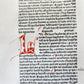 1470s INCUNABULA AMAZING 3 VOLUMES FOLIO SET antique INCUNABLE Pantheologia