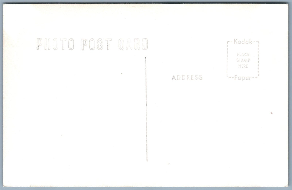 SIOUX INDIAN BUFFALO BILL TRADING POST N.PLATTE VINTAGE REAL PHOTO POSTCARD RPPC