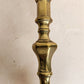 17th-18th century RUSSIAN BRONZE PAIR of CANDLESTICKS antique RARE