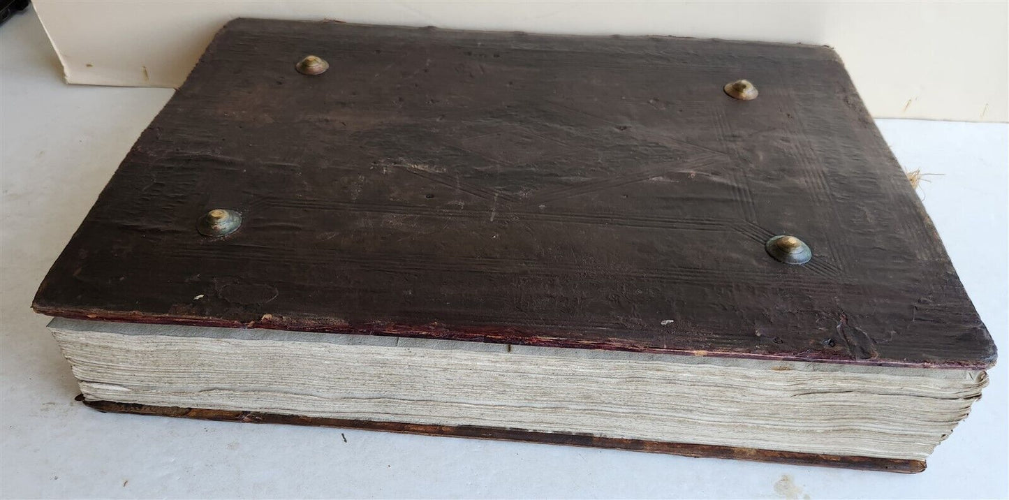 1789 GRADUALE ROMANUM antique ANTIPHONAL LARGE FOLIO 13 x 19"
