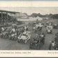 DANBURY CT PARADE OF DECORATED CARS ANTIQUE POSTCARD