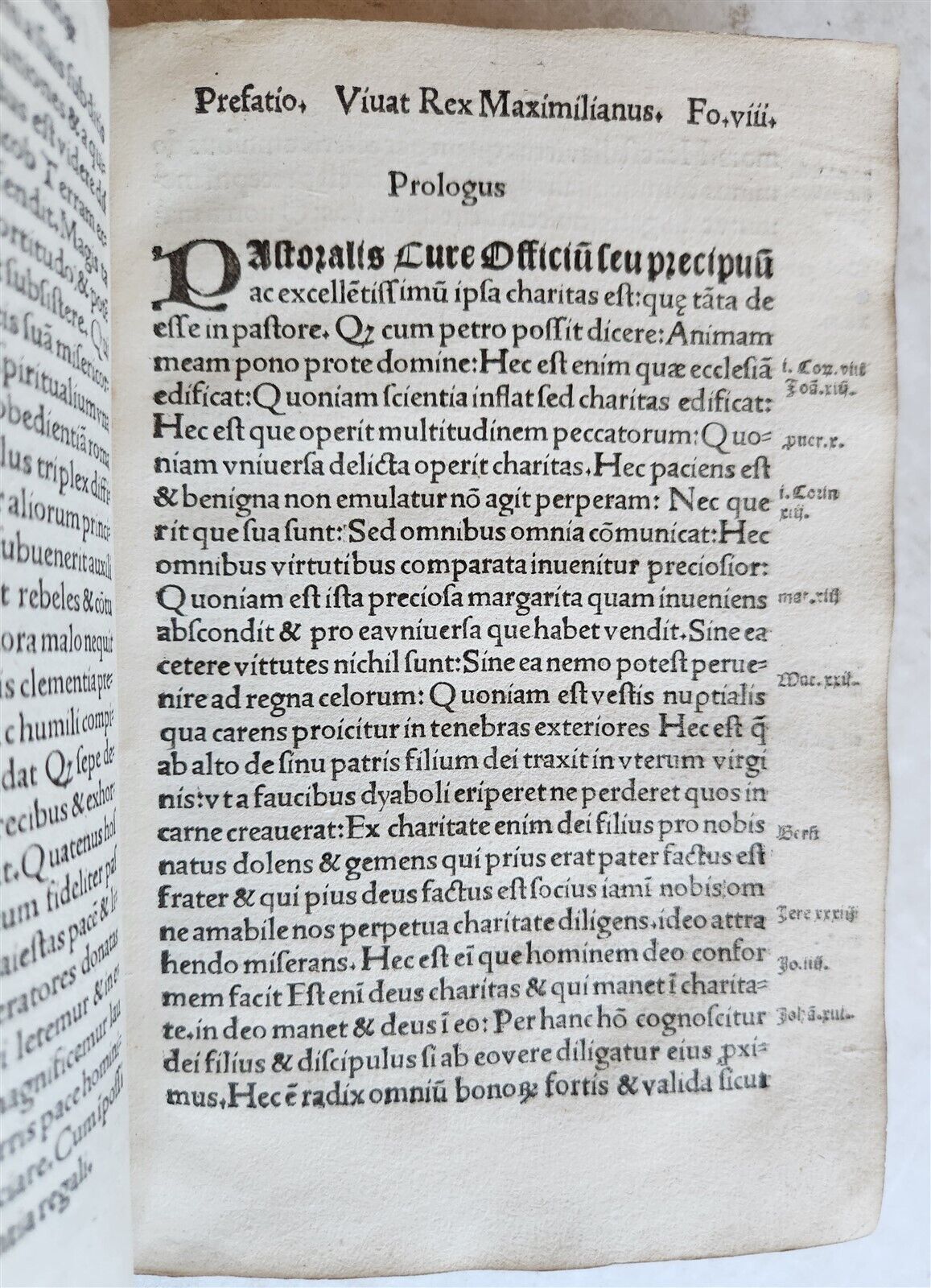 1509 POST-INCUNABULA ILLUSTRATED antique Quadruvium Ecclesie Quattuor by J.HUG