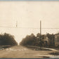 SO.LORAIN OH STREET SCENE ANTIQUE REAL PHOTO POSTCARD RPPC