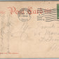 INDIANAPOLIS IN MERIDIAN & 14th STREETS ANTIQUE POSTCARD