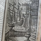 1724 ILLUSTRATED POLITICAL NOVEL antique Joannis Barclaii Argenis