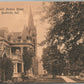 RUSHVILLE IN NORTH PERKINS STREET ANTIQUE POSTCARD