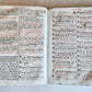 1760 MISSALE ROMANUM antique VELLUM BOUND FOLIO