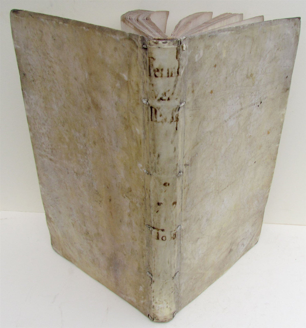 1741 VELLUM BOUND ANTIQUE FOLIO by Nicolai Fermosini CANONICA CIVILIA CRIMINALIA