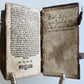 1725 PSALMS of DAVID antique UNUSUAL UNIQUE BINDING w/ BRASS FITTINGS rare