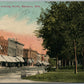 BARABOO WI OAK STREET ANTIQUE POSTCARD