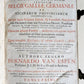 1748 CANON LAW by ESPENIUS antique BLIND-STAMPED PIGSKIN FOLIO