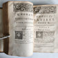 1712 THE SATIRES & EPISTLES of HORACE antique by DUNSTER in ENGLISH