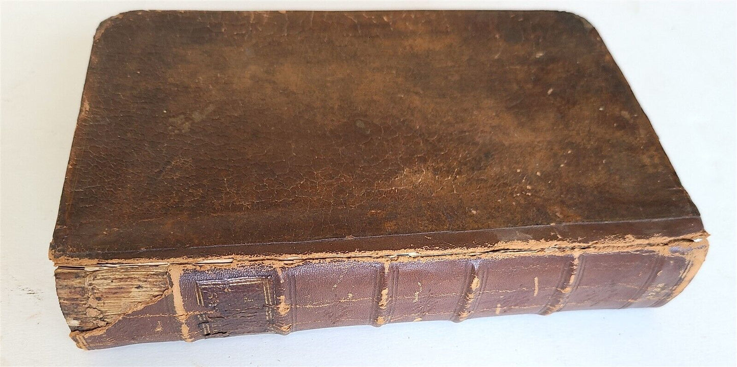 1738 AESOP FABLES by Sir Roger L'Estrange antique in ENGLISH