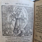 1575 APOCALYPSE COMMENTARY by D. Chytraeus ILLUSTRATED antique pigskin BINDING