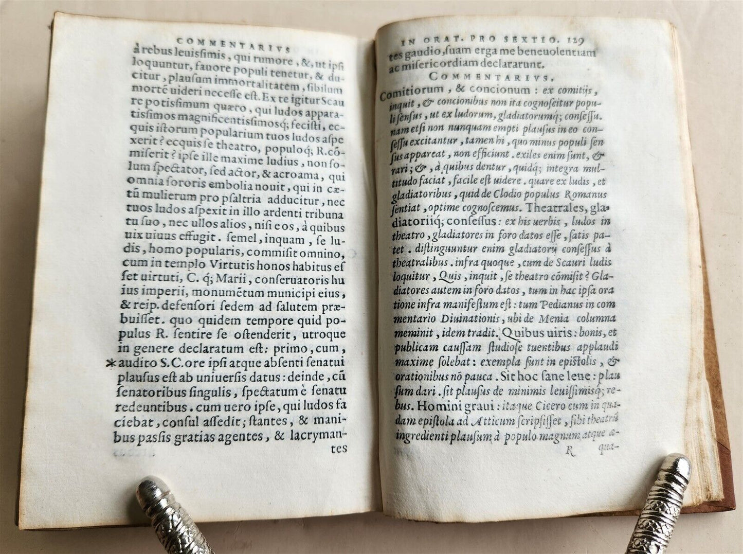 1559 ALDINE PRESS PAOLO MANUZIO antique 16th CENTURY In orationem ciceronis