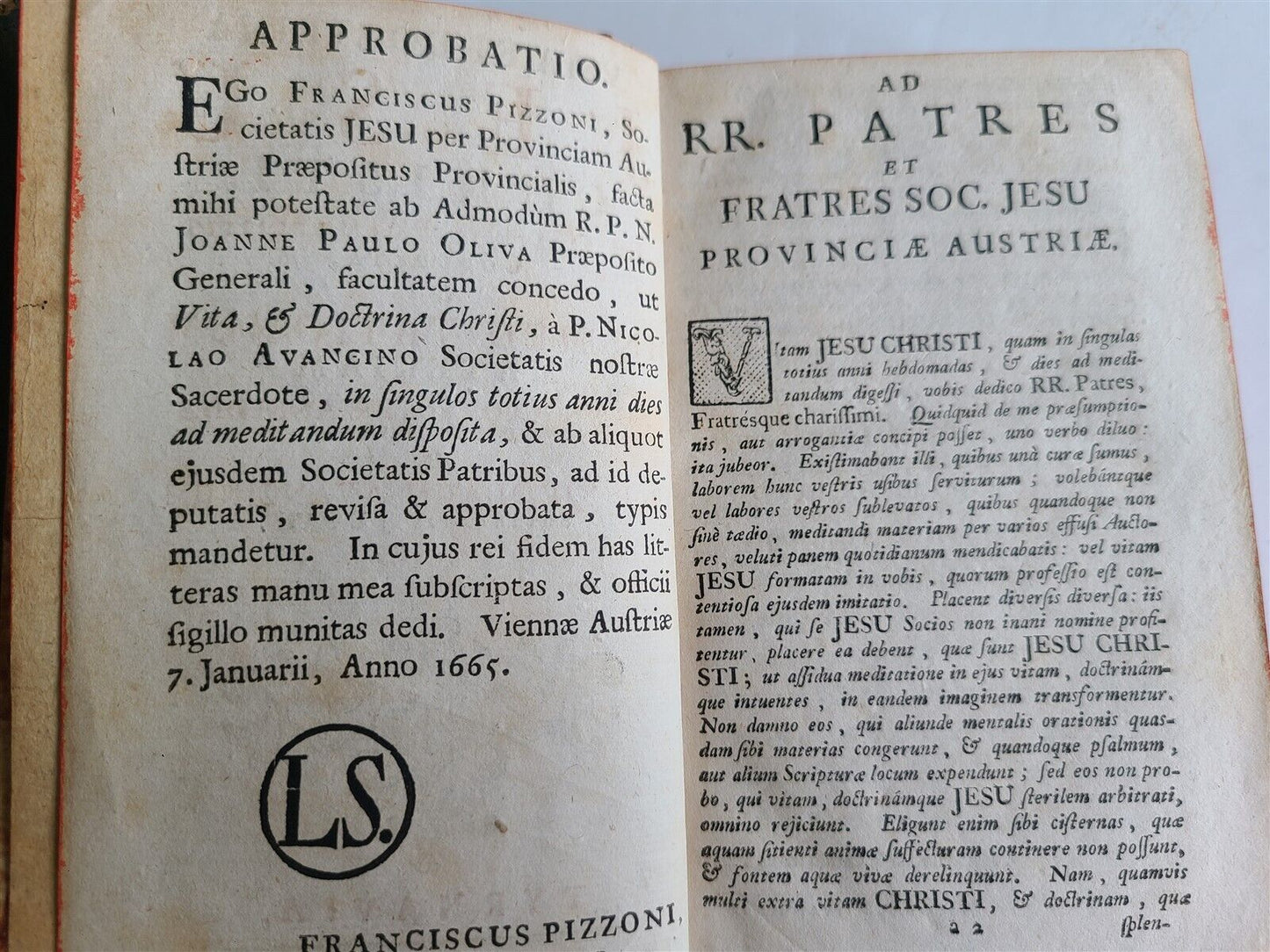 1558 CICERO libri tres de officiis antique w/ VITA et DOCTRINA JESU CHRISTI