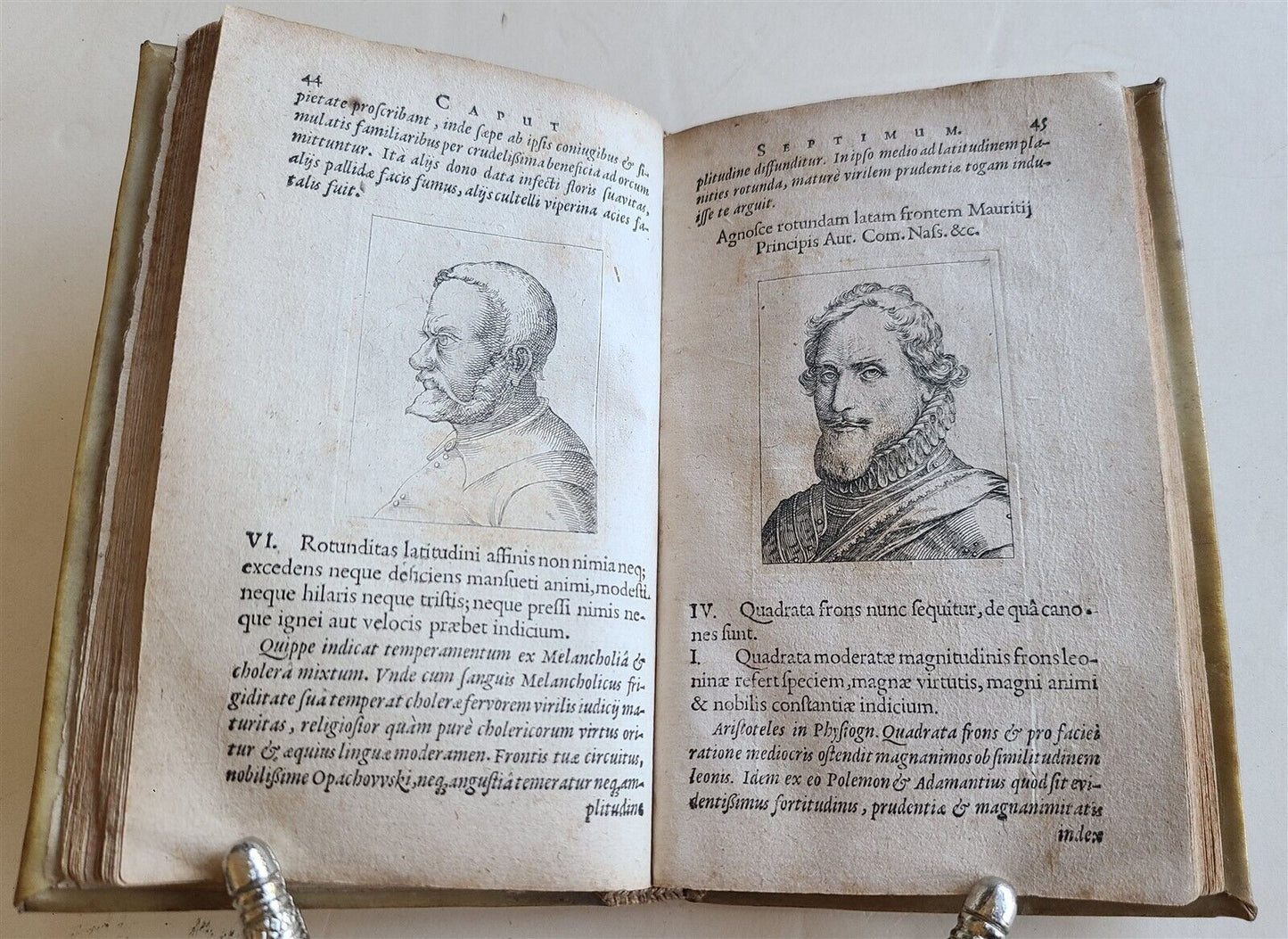 1615 METOPOSCOPIA & OPHTHALMOSCOPIA by SAMUEL FUCHS ILLUSTRATED antique 1st ed.