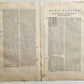 1640 MAP of GERMANY ELBE RIVER by WILLEM BLAEU antique AUTHENTIC hand colored