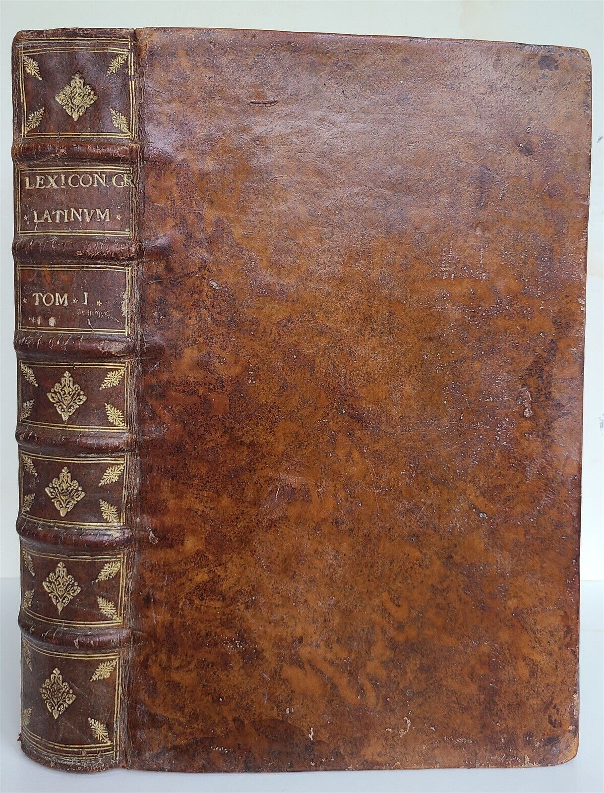 1562 GREEK LEXICON by Guillaume Bude antique 16th CENTURY FOLIO