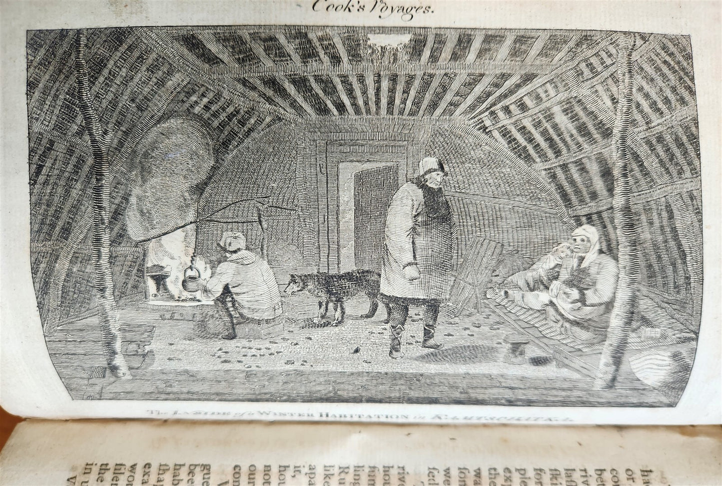 1790 CAPTAIN COOK'S VOYAGES ROUND THE WORLD 3 VOLS ILLUSTRATED antique ENGLISH