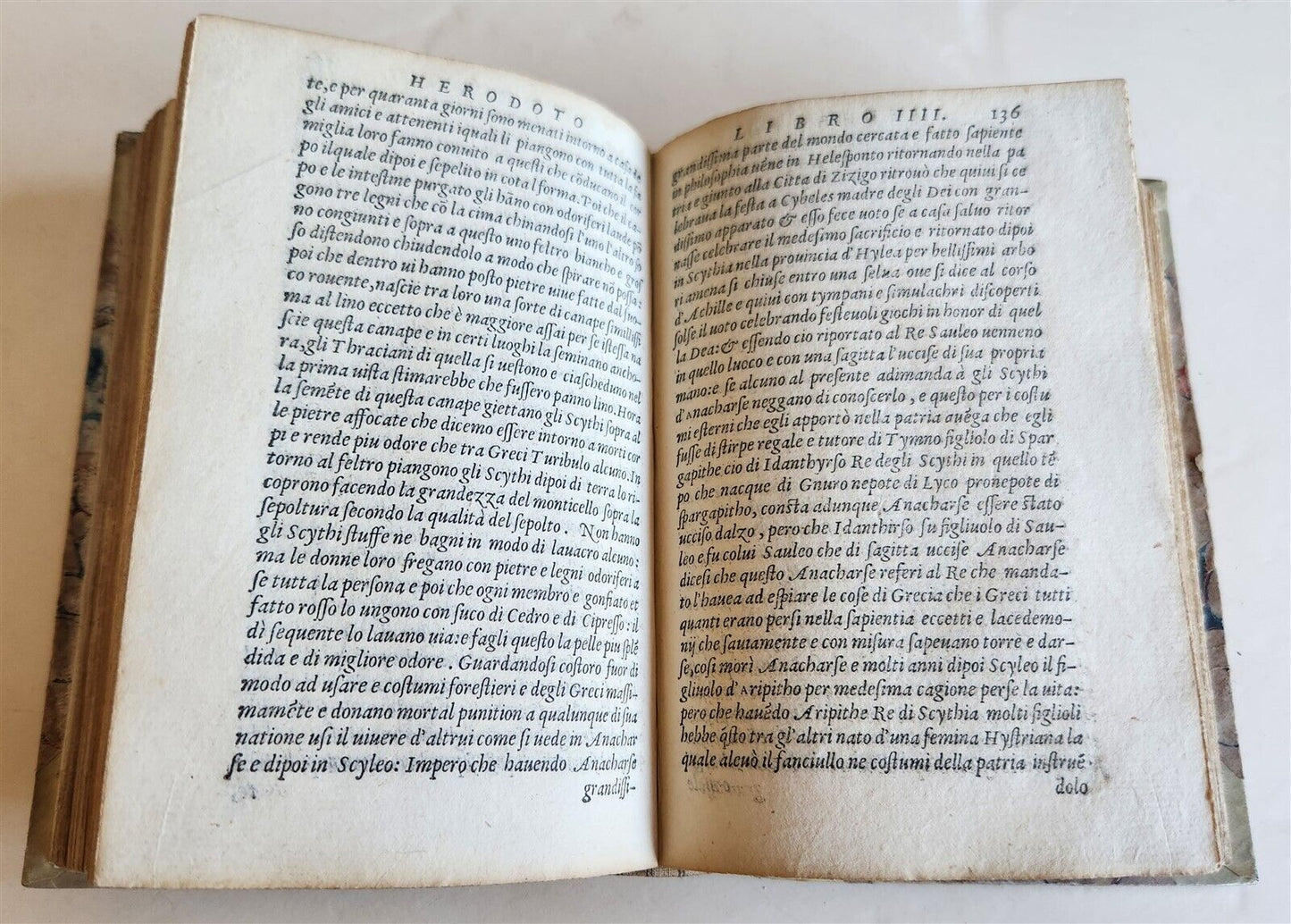 1565 HERODOT HISTORY GREECE & PERSIA WAR antique DELLE GUERRE DE GRECI et PERSI