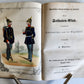 1848 GERMAN SOLDIER'S JOURNAL antique ILLUSTRATED