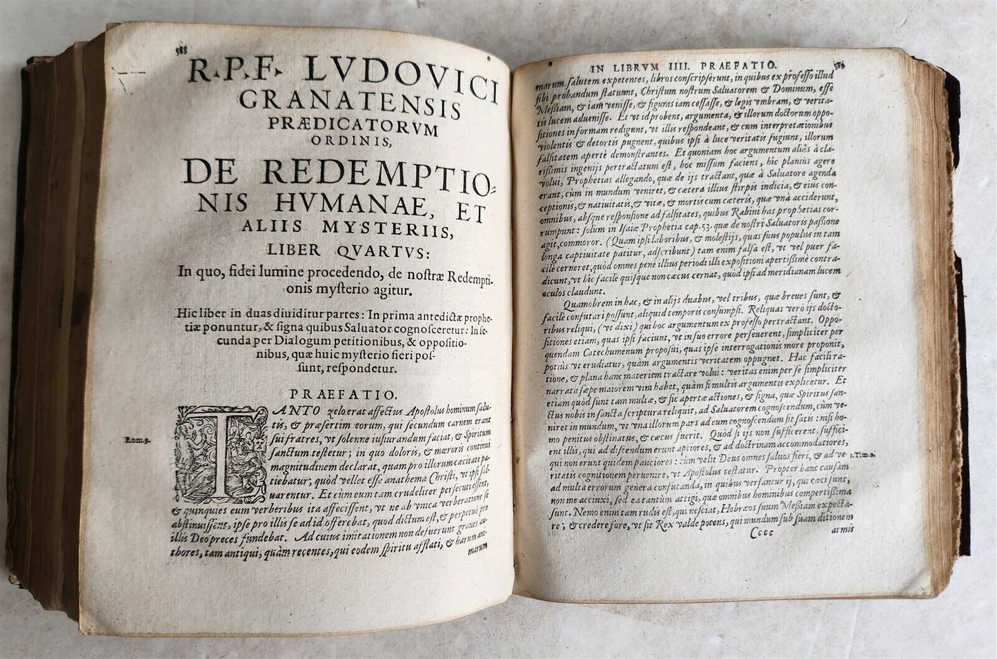 1588 Introductionis ad symbolum fidei ILLUSTRATED antique