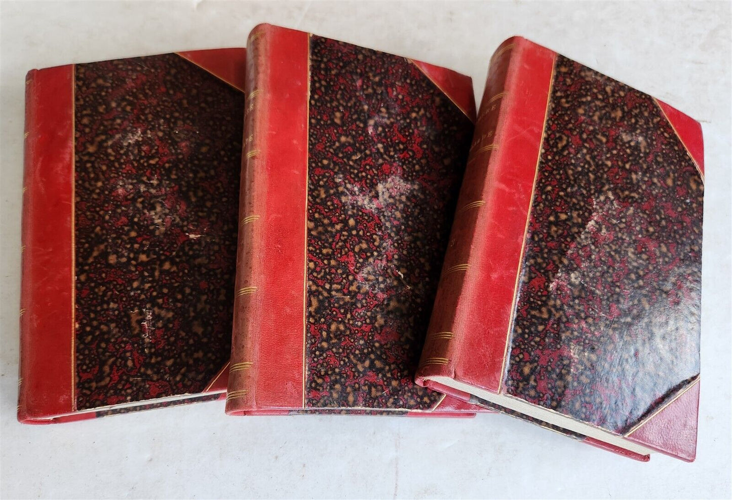 1804 L'ILIADE D'HOMERE by P.J. Bitaube antique 3 VOLUMES in FRENCH