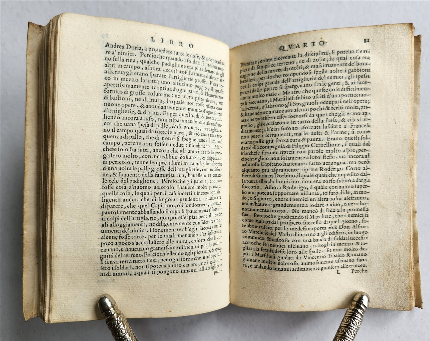 1557 PAOLO GIOVIO antique Life of Don Ferrando Davalo Marquis of Pescara VELLUM