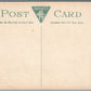 ATTLEBORO MA NORTH MAIN STREET ANTIQUE POSTCARD