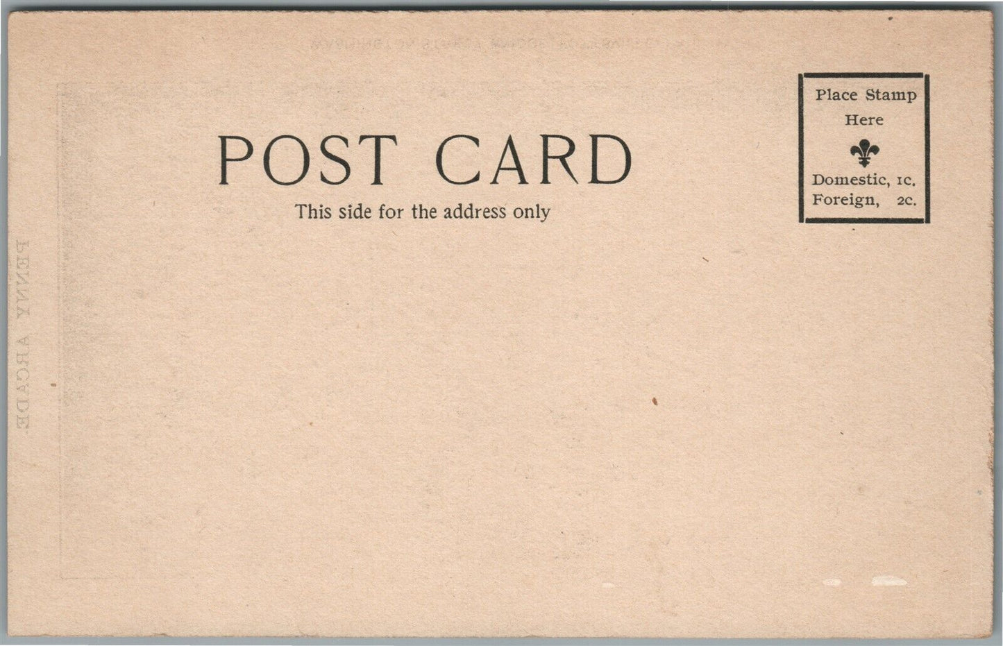 POTTSVILLE PA WASHINGTON STREET BRIDGE ANTIQUE POSTCARD